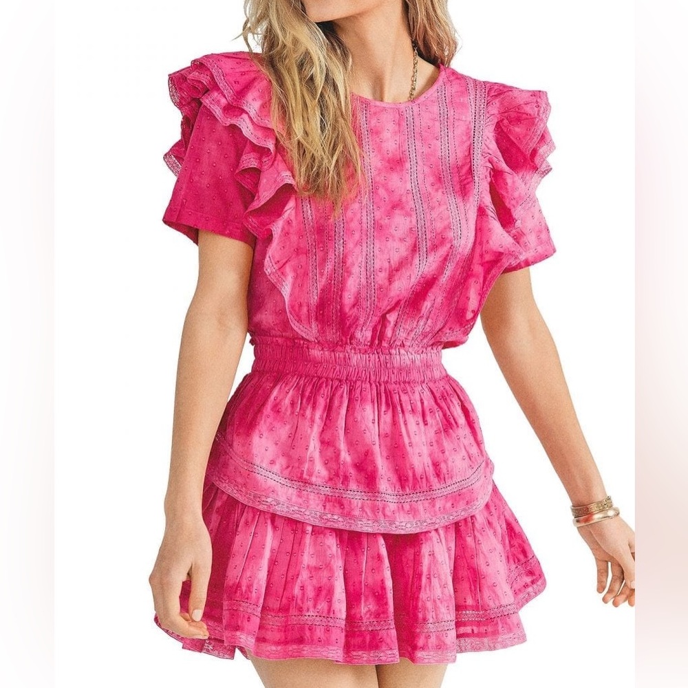 LOVESHACKFANCY NATASHA DRESS SIZE SMALL